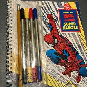 Vintage Marvel. Learn how to draw the superheroes of Marvel. Never been used.